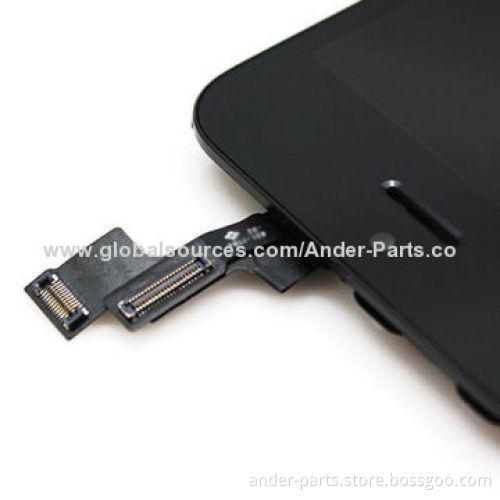 Genuine Mobile Phone LCD with Touch Screen Digitizer Assembly for iPhone 5S, Perfect Fit